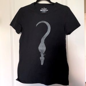 Black Captain Hook crocodile Disney villain tshirt